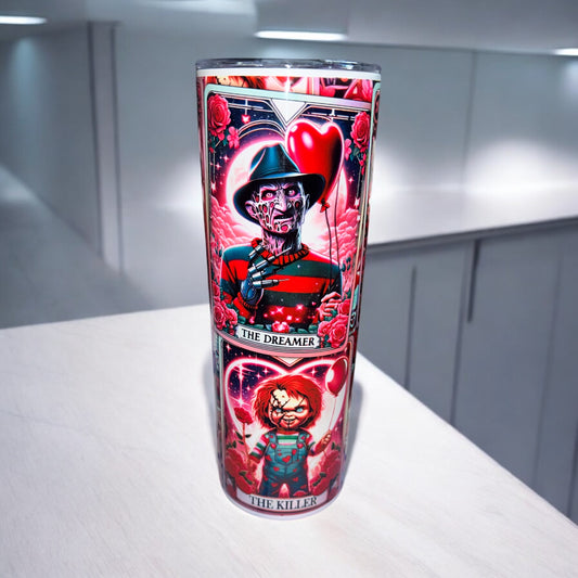 Horror Valentines Tumbler