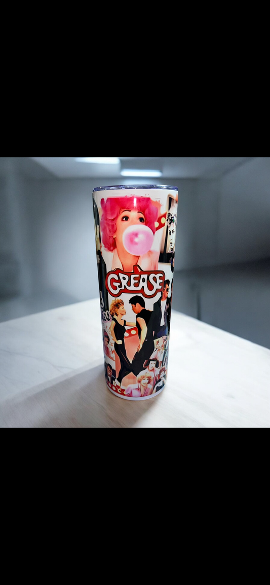 Grease Sublimated Tumbler