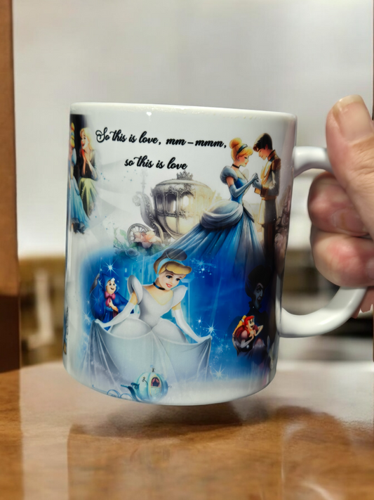 Snow white mug